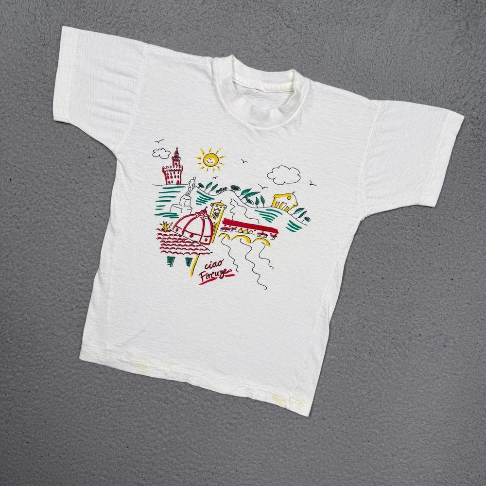Kids‎ Vintage 90s Ciao Florence T-shirt